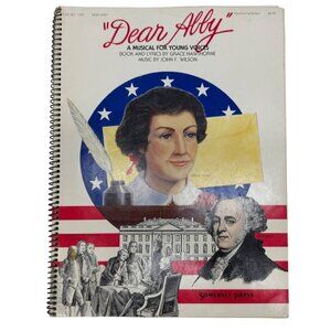"Dear Abby" A Musical for Young Voices book paperback 1985 english Somerset READ